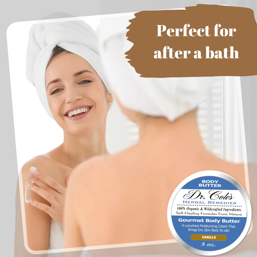 Dr. Cole's Gourmet Body Butter - VANILLA SixPak