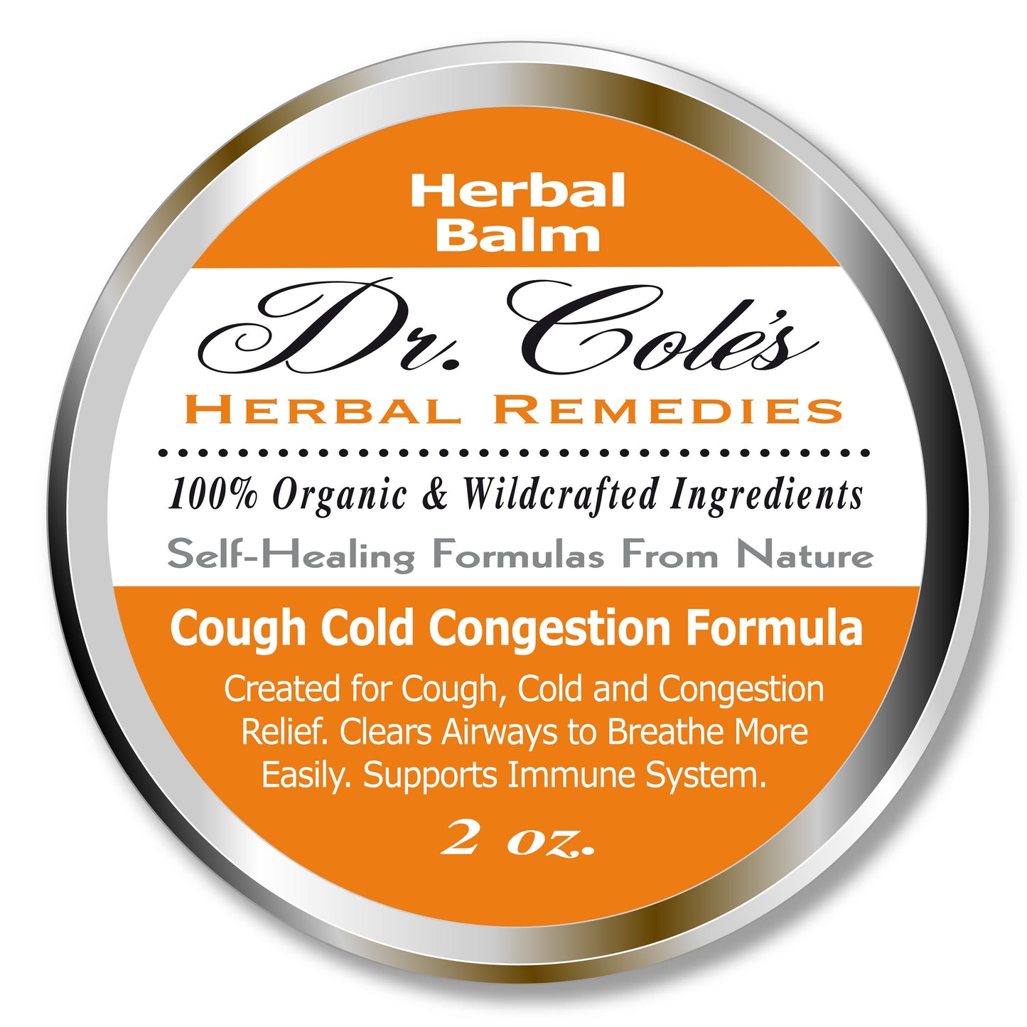 Organic Cough Cold Congestion Relief Balm