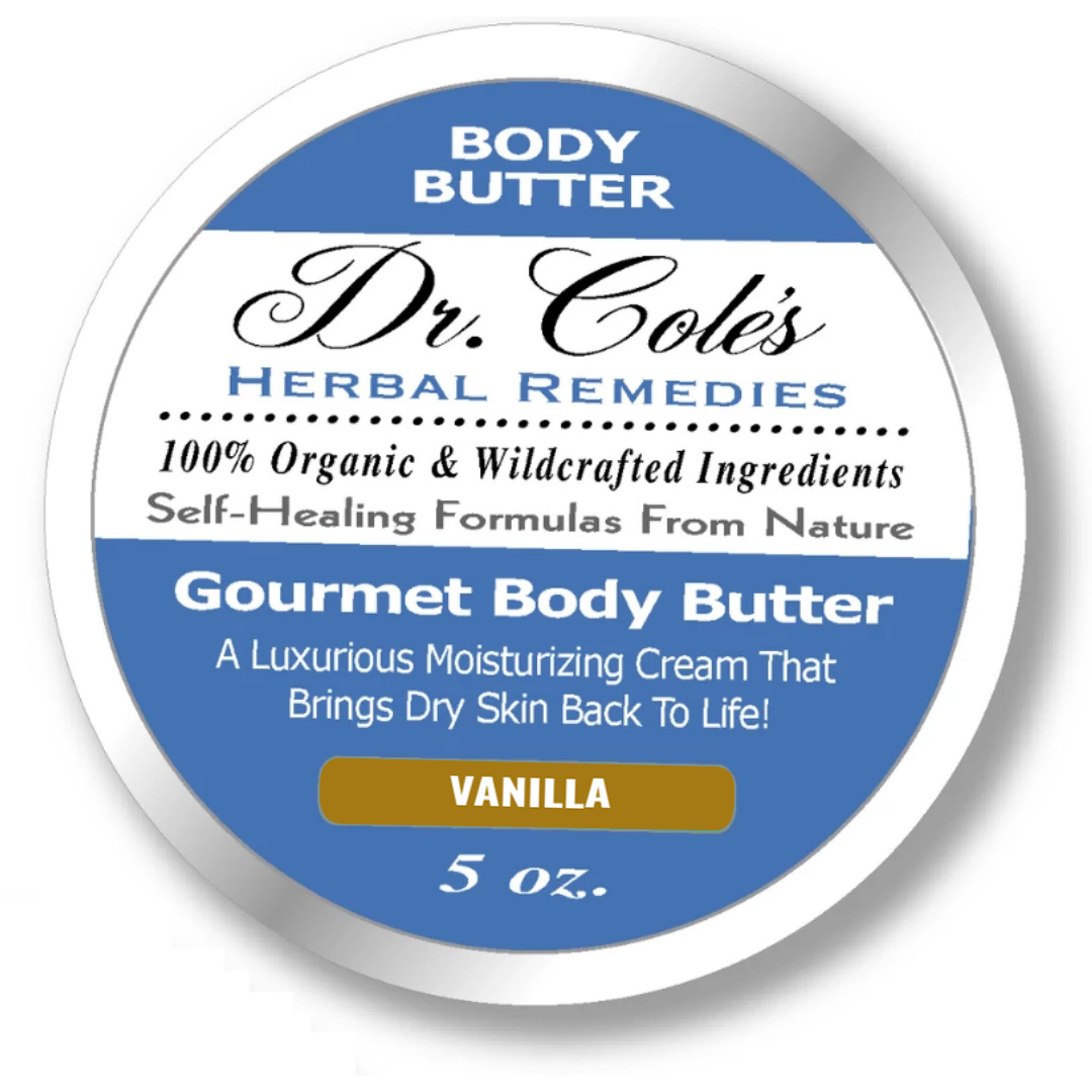 Dr. Cole's Gourmet Body Butter - VANILLA SixPak