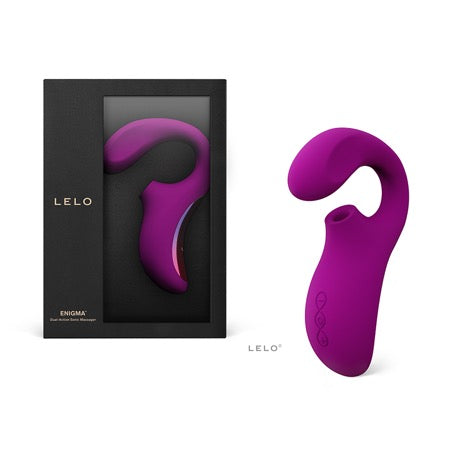 LELO ENIGMA Suction Dual Stimulator Deep Rose-0