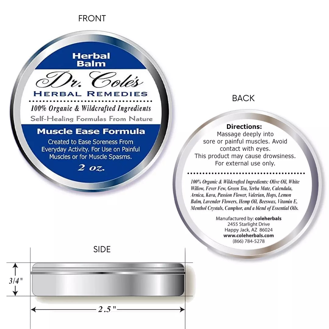 Muscle Ease Balm and Salts-Muscle Pain Relief