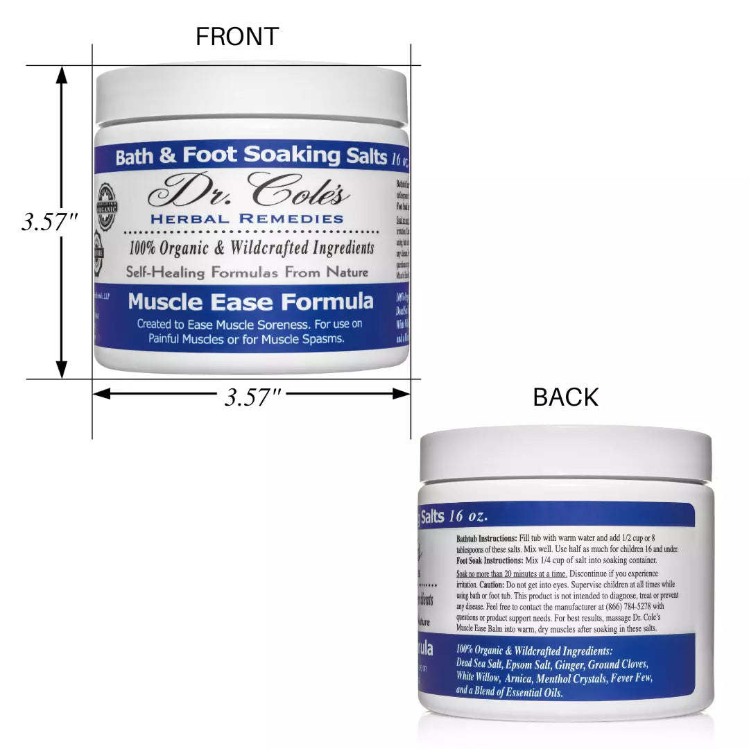Muscle Ease Balm and Salts-Muscle Pain Relief