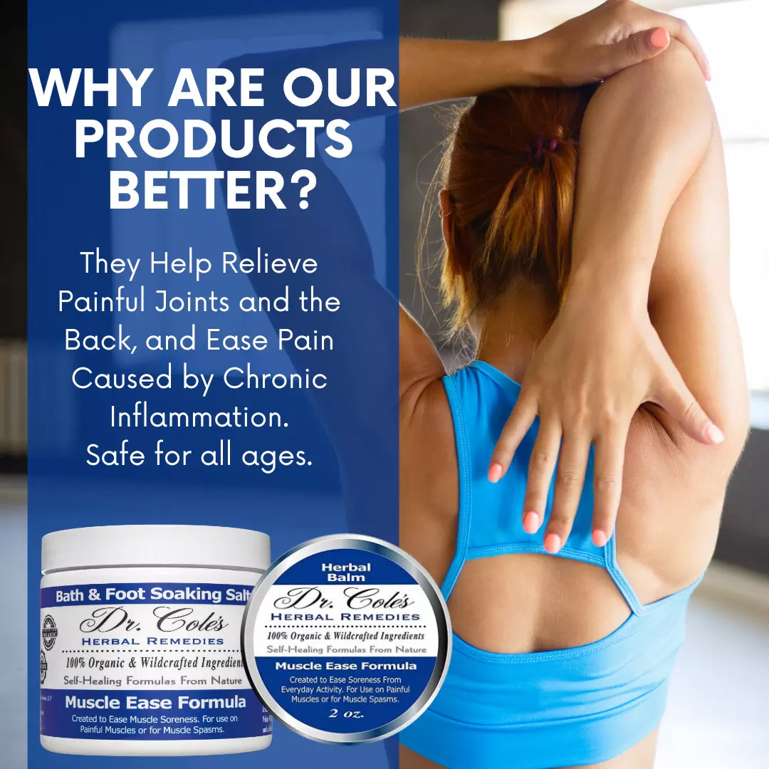 Muscle Ease Balm and Salts-Muscle Pain Relief